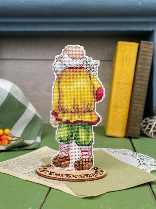 Дедушка с вербой