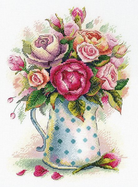 Букетик милых роз