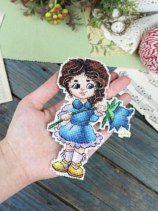 Синеглазка, с подставкой