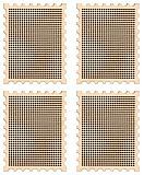 Заготовки для вышивки «Почтовые марки»