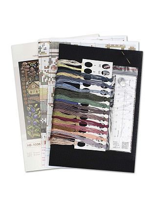 Семплер. Рассвет в деревне