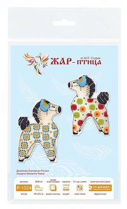 Красочная лошадка