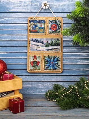 Зимний коллаж