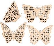 Заготовки для вышивки «Бабочки»