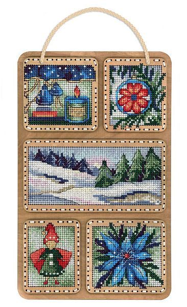 Зимний коллаж