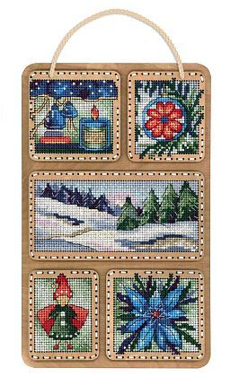 Зимний коллаж