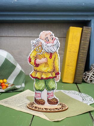 Дедушка с вербой