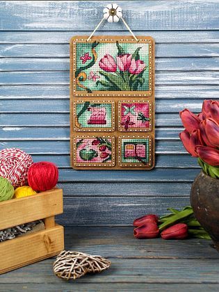 Весенний коллаж