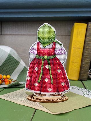 Бабушка с куличом