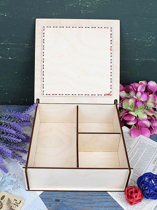 Шкатулка. Маки