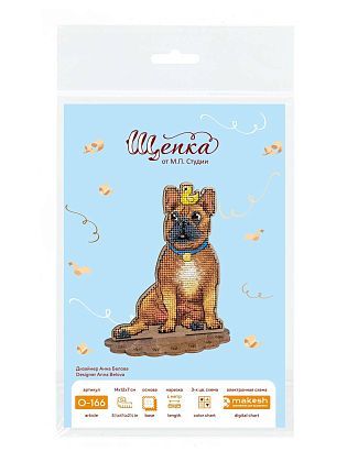 Французский бульдог и уточка