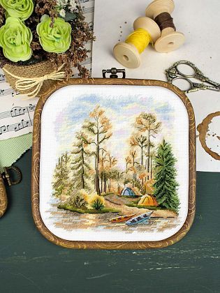 В сосновом лесу