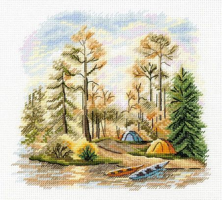 В сосновом лесу