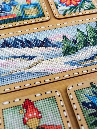 Зимний коллаж