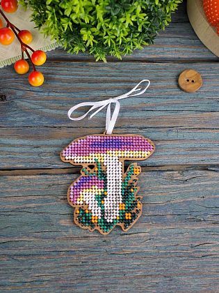 Ёлочная игрушка. Сыроежка