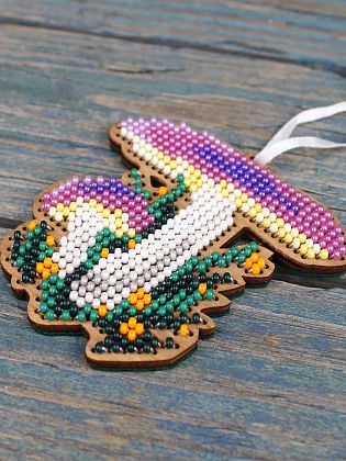 Ёлочная игрушка. Сыроежка