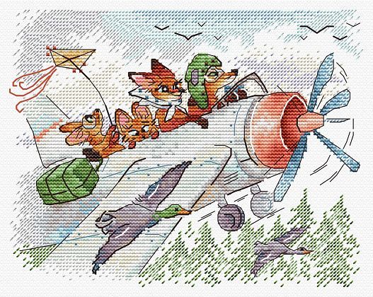 Полетели на юг