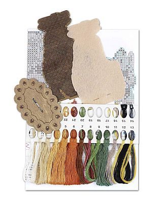 Корги и пуфик