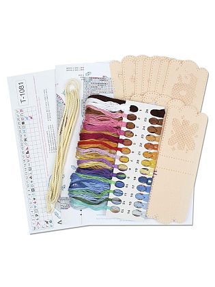 Гирлянда "С Днем Рождения!" на бежевом фетре (14 флажков)