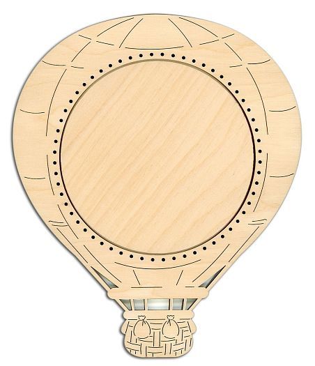 Рамка круглая «Воздушный шар»