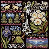 Семплер. Сумерки в горах